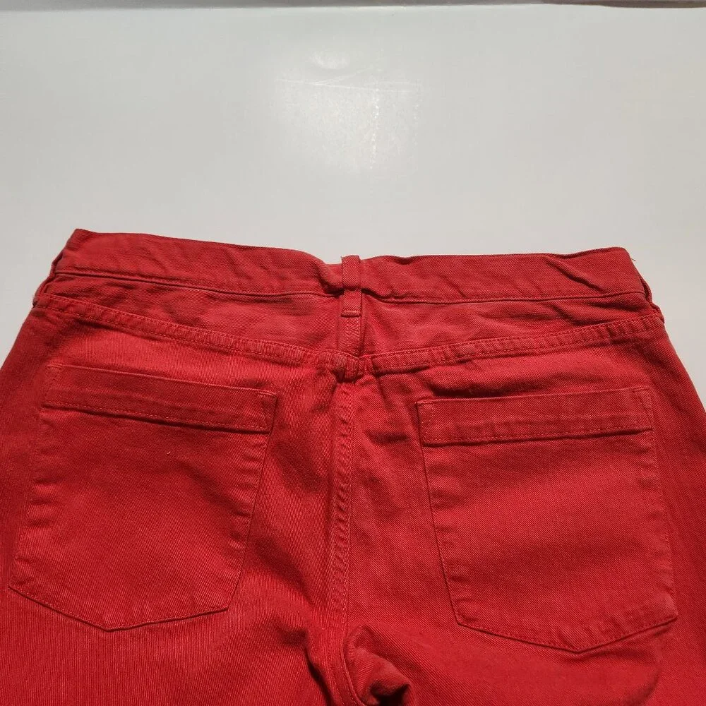 J.Crew Matchstick Slim Jeans Coral Orange 32x33 Stretch Men’s Summer Pants